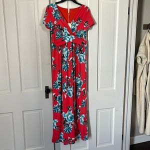 Pink blush nursing or maternity dress size medium